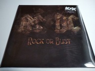 AC/DC – Rock Or Bust - LP WINYL 1.WYDANIE 2014 ZAFOLIOWANA OKŁADKA 3D V535
