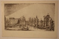 Gdańsk. Statki kupieckie na Motławie w początku XVII wieku, CZYSTA, 1948 r.