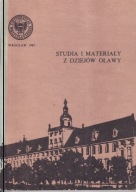 Studia i materiały z dziejów Oławy