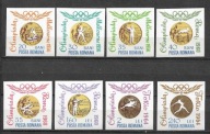 OLIMPIADA-TOKIO. RUMUNIA. Mi. zn.. cięte B**1964r