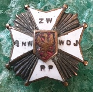 ODZNAKA ZWIĄZEK INWALIDÓW WOJENNYCH RP MINIATURKA