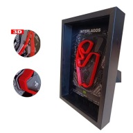 Ramka 3D Tor F1 INTERLAGOS | Model toru wyścigowego | PREZENT