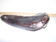 SKÓRZANE SIODEŁKO ROWEROWE Z LAT 60-TYCH.