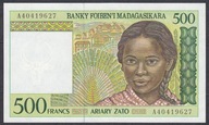 Madagaskar 500 franków 1994