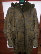 Kożuch kurtka 44 46 XL futro skóra naturalna owcza