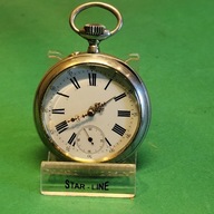 Stary zegarek . Kieszonkowy CYLINDRE--Srebro 800 pr.