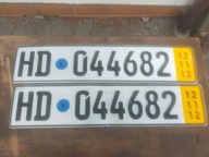 tablice rejstracyjne samochodowe kjolekcjonerskie