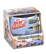 Świeca dekoracyjna parafinowa TIME TO TRAVEL Adpal 20 h produkt polski