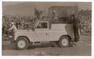 PAPIEŻ JAN PAWEŁ II -PIELGRZYMKA 1983 ROK PAPA MOBILE -fotografia