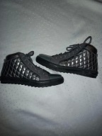 GINO ROSSI ŚWIETNE SKÓRZANE BOTKI__33/20,5cm