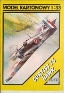 MATA samolot CURTISS 75 HAWK