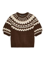 Nowy sweter wzór norweski 50% wełna r. L