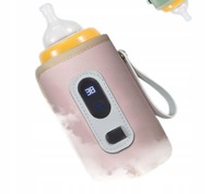 PRZENOŚNY PODGRZEWACZ DO BUTELEK MLEKA USB SAMOCHODOWY TURYSTYCZNY SZYBKI