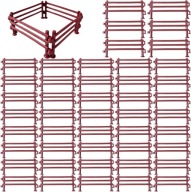 Zabawki do ogrodzenia koni dla dzieci 60 szt. mini płot farma do domu