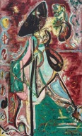 Jackson Pollock - The Moon Woman