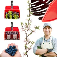 ZBIERACZKA JAGÓD OWOCÓW BORÓWEK PORZECZEK GRZEBIEŃ MASZYNKA MATMAY 16 CM