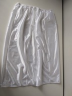 Śliczna bielizna halka UK 22/24 EUR 50/52 100% polyester biała