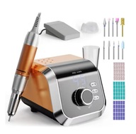 PILNIK ELEKTRYCZNY DO PAZNOKCI REGULOWANA PRĘDKOŚĆ Z PEDAŁEM 45000 U/min