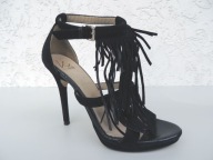 Ozdabiające nogę sandałki zamszowe *COBLER* roz 38