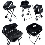 GRILL WĘGLOWY OGRODOWY GOTEL 43 X 39,5 CM