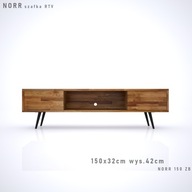 NORR szafka RTV 150 ZB drewno dąb