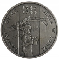 20 zł - PAMIĘCI OFIAR GETTA ŁÓDZKIEGO - 2004 rok + folder