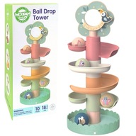 KULODROM TOR KULKOWY MUZYCZNY DREWNIANY MONTESSORI DRZEWKO WOOPIE