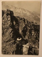 TATRY - Wagonik kolejki nad Doliną Kasprową, NAKŁAD 2100 SZT CZYSTA, 1962 r