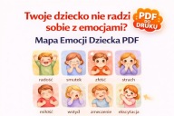 Mapa Emocji Dziecka PDF do druku A4 A3 Plakat Nauka Emocji