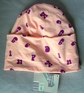 CZAPKA DZIECIĘCA BEANIE BAWEŁNA/ELASTAN ONE SIZE