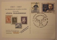 JÓZEF PIŁSUDSKI 1867 - 1997 BŁĄD sto dwudziesta rocznica urodzin Marszałka