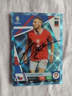 Karta topps match attax autograf Czechy Vladimir Coufal Euro 2024 Cristal