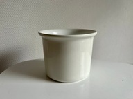 osłonka doniczka biała niemiecka ceramiczna NOWA