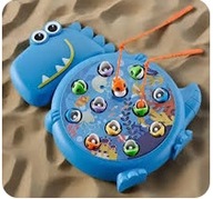 GRA INTERAKTYWNA ZRĘCZNOŚCIOWA ŁOWIENIE RYBEK NIEBIESKA