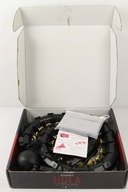 Hula hop z wypustkami k-mart 150 cm czarny