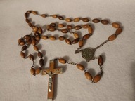 Różaniec z relikwią z Jerusalem