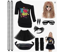 Strój w Stylu Disco Lata 70 80 90 / Kostium Strój Karnawałowy / XL