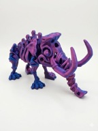 Figurka Szkielet Mamuta 22cm - Model Kolekcjonerski Druk 3D