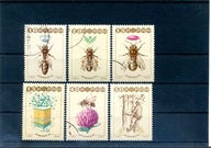 A52271)Pszczoly: Polen 3106 - 3111 kasowany