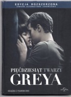 PIĘĆDZIESIĄT TWARZY GREYA [DVD + Książka] FOLIA