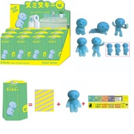 Świecąca Figurki Smiski Seria Toaletowa - Miniaturowa Roleta 1 SZT