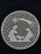 ŁAPACZ SNÓW 35 cm, Ręcznie wykonany