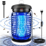 seenlast Lampa przeciw komarom, 15 W, 4200 V, UV, elektryczna, wodoodporna