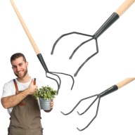 MOTYCZKA METALOWA OGRODOWA 3 ZĘBY MAAN – IDEALNE NARZĘDZIE W TWOIM OGRODZIE