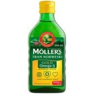 Mollers Gold Tran Norweski cytrynowy 250 ml