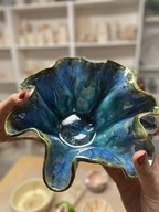 Jagna Hursztyn: Blue Ocean - ceramiczna misa