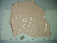 SKÓRA NATURALNA LAKIEROWANA RÓŻOWA / ŁOSOSIOWA 0,8 MM 357