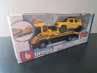 Burago Laweta z autem Jeep 1:43