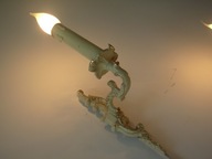 DELIKATNIE UROCZE KINKIETY SECESYJNE 2 SZT