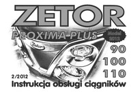 Zetor Proxima Plus 90, 100, 110 model 2012 - instrukcja obsługi PL (2012)